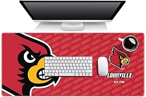 YouTheFan NCAA Louisville Cardinals Logo Series Desk Pad