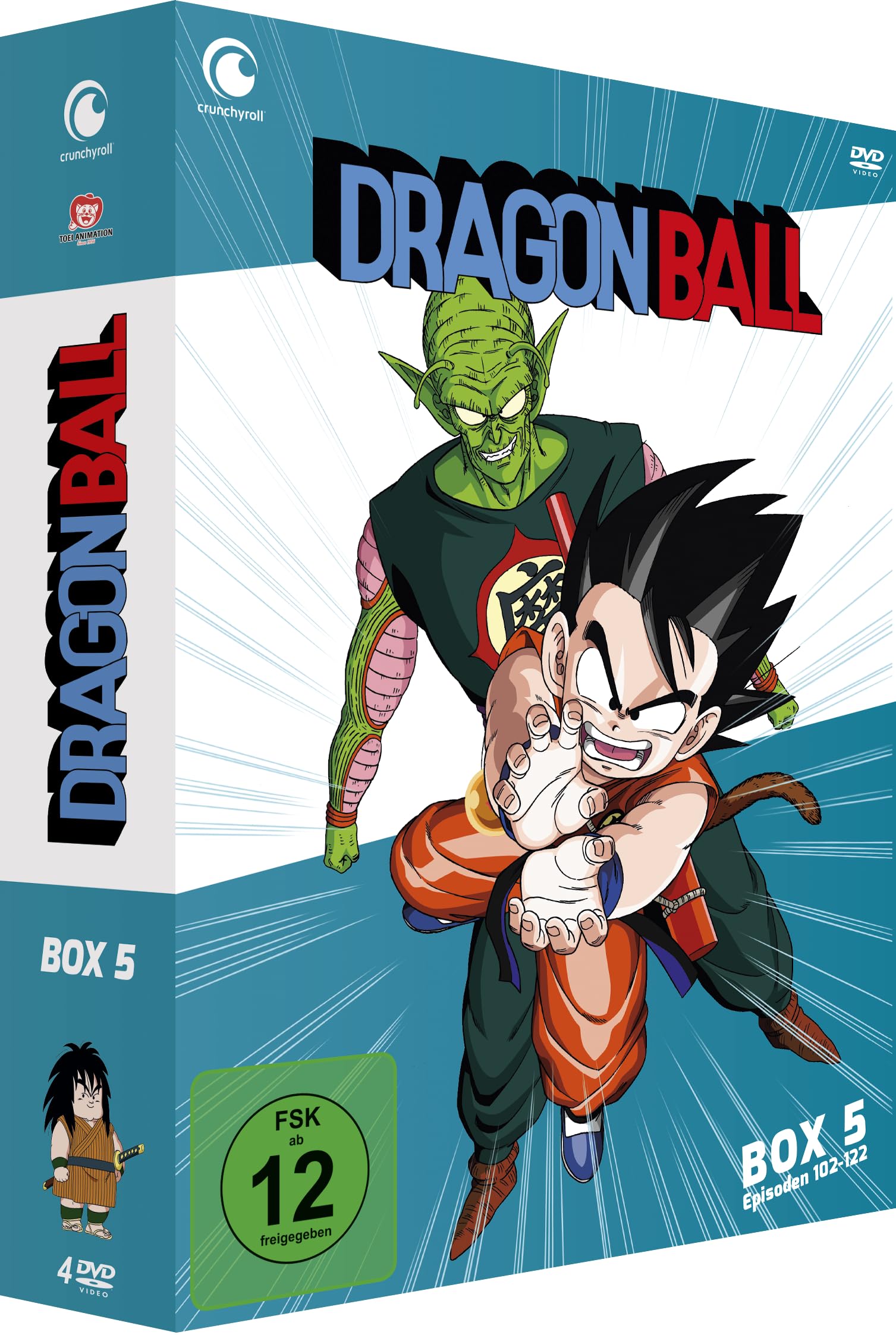 Crunchyroll Dragon Ball TV-Serie Box Vol.5 (4 DVDs) – Box Set