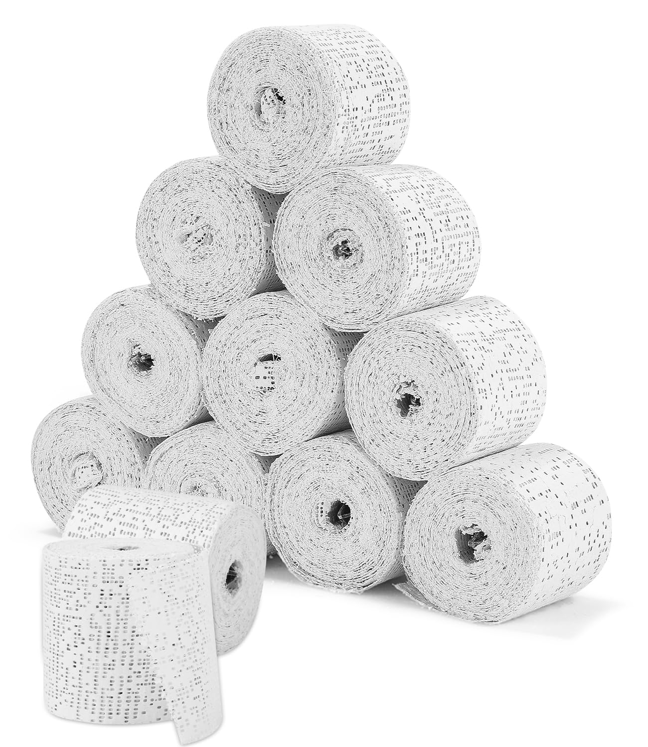 Gipsbinden Set für Babybauch Abdruck – 12 Rollen à 3 m x 5 cm –Babybauch Gipsbinden, Gipsrollen Gips Binden, Ideal zum Modellieren von Schwangerschaftsabdrücken, Basteln & DIY-Projekten
