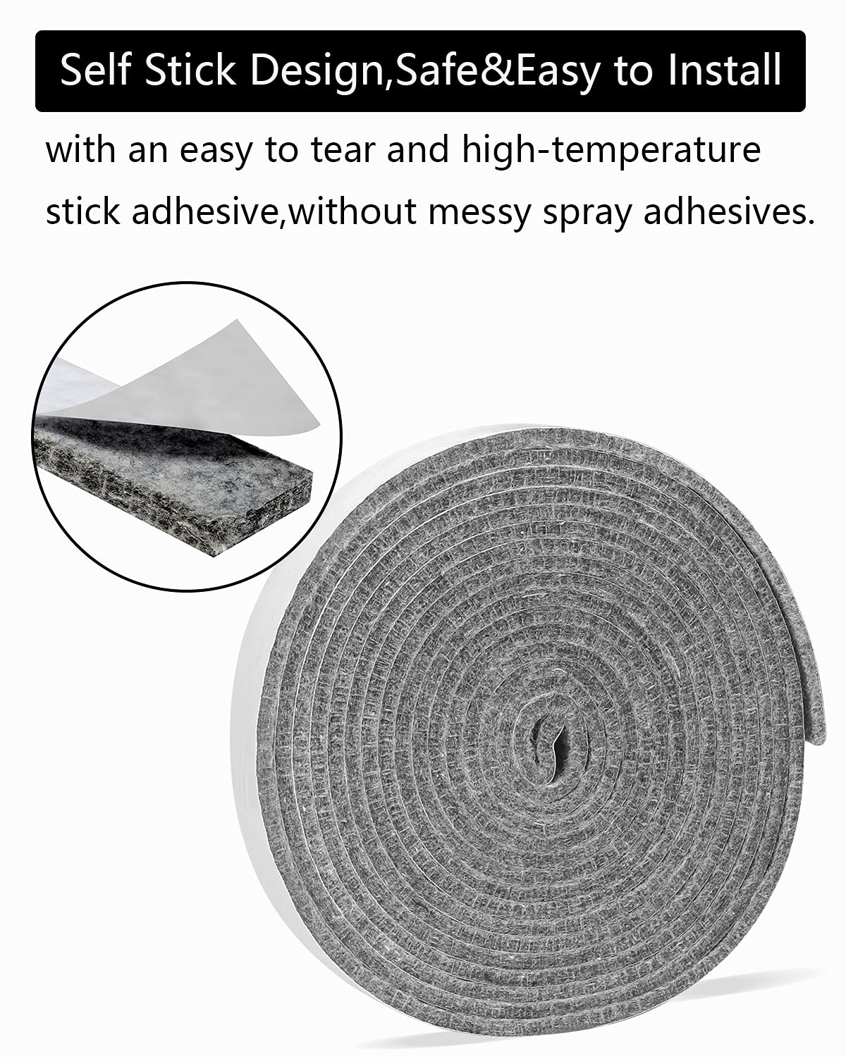 Junta para huevo verde grande, accesorios de piezas de huevo verde grande, material de alta temperatura de repuesto para huevo verde grande y XL, autoadhesivo de 15 pies de largo, 7/8
