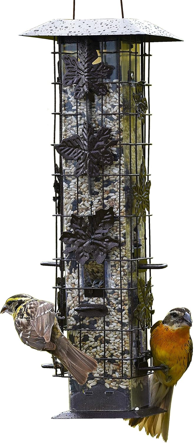 Perky-Pet 336-1SR Squirrel-Be-Gone Squirrel Proof Bird Feeder