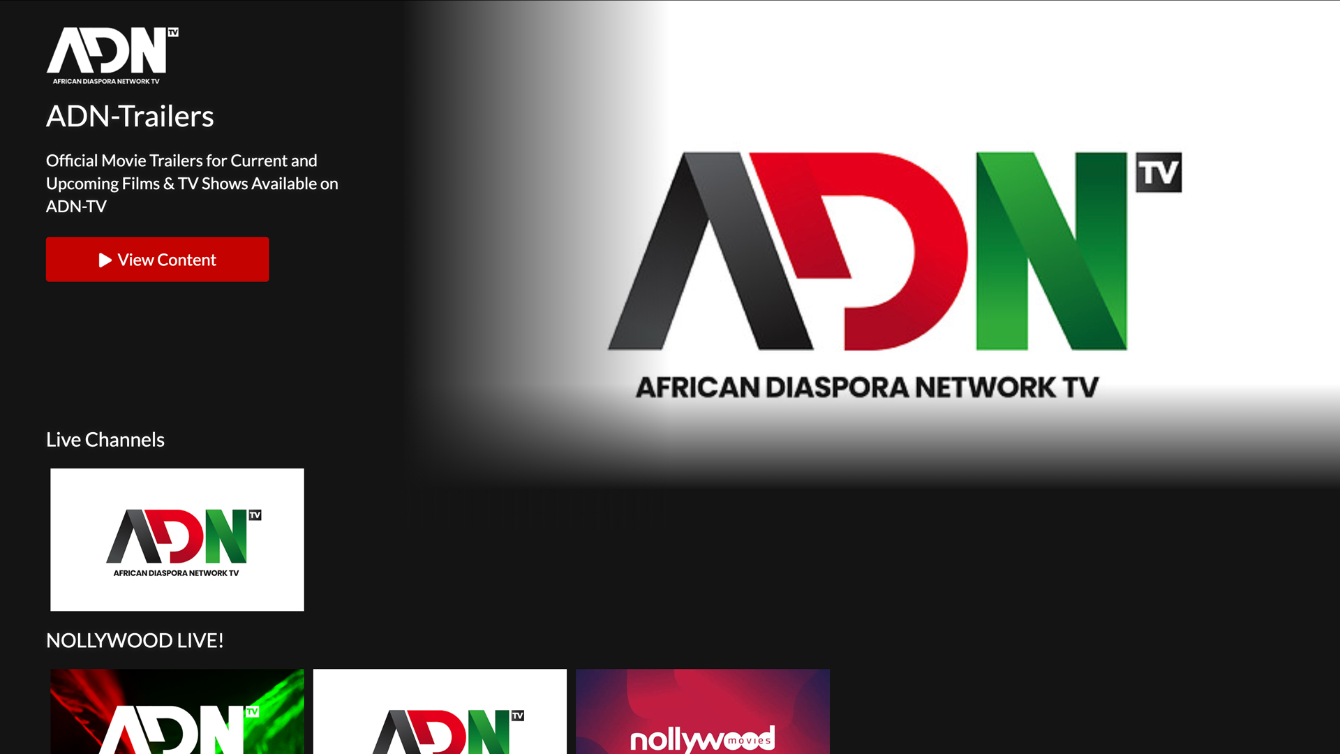 African Diaspora Network TV - App on Amazon Appstore