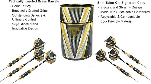 Miniatura 7 de Juego de 6 dardos de punta de acero Dardos profesionales para diana incluye barriles + ejes de plásticoaluminio + juntas tóricas + vuelos +