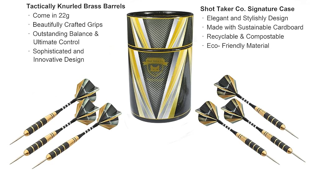 Amazon.co.jp: SHOT TAKER CO. EST.2017 6ピース スチールチップ