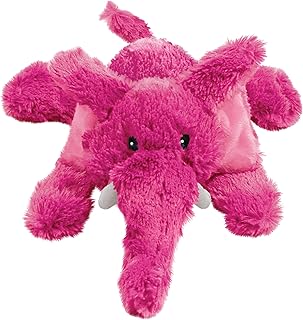 KONG Cozie Elmer the Elephant, Medium Dog Toy, Pink