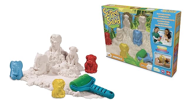 Foto 2 de 4 de Super Sand - Animales Set de Juego de Arena Mágica (Goliath 83213)