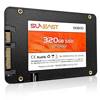 Amazon | SUNEAST サンイースト SSD 320GB 内蔵SSD 2.5インチ