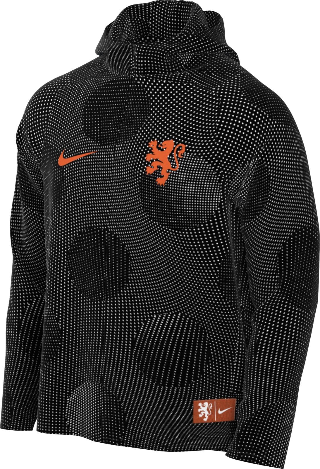 Niederlande Aireez Nike Fußballjacke mit Print für Herren, HM3842
