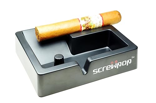 3Way Cigar Ashtray, Cigarillos and Pipes Built from Ultra-Strong Industrial
