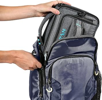 Titan by Artic Zone Deep Freeze Lunch Bag Grey/Blue