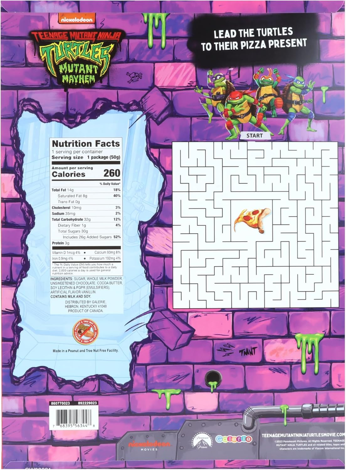 Galerie Teenage Mutant Ninja Turtles Chocolate Kuwait Ubuy - Main Image