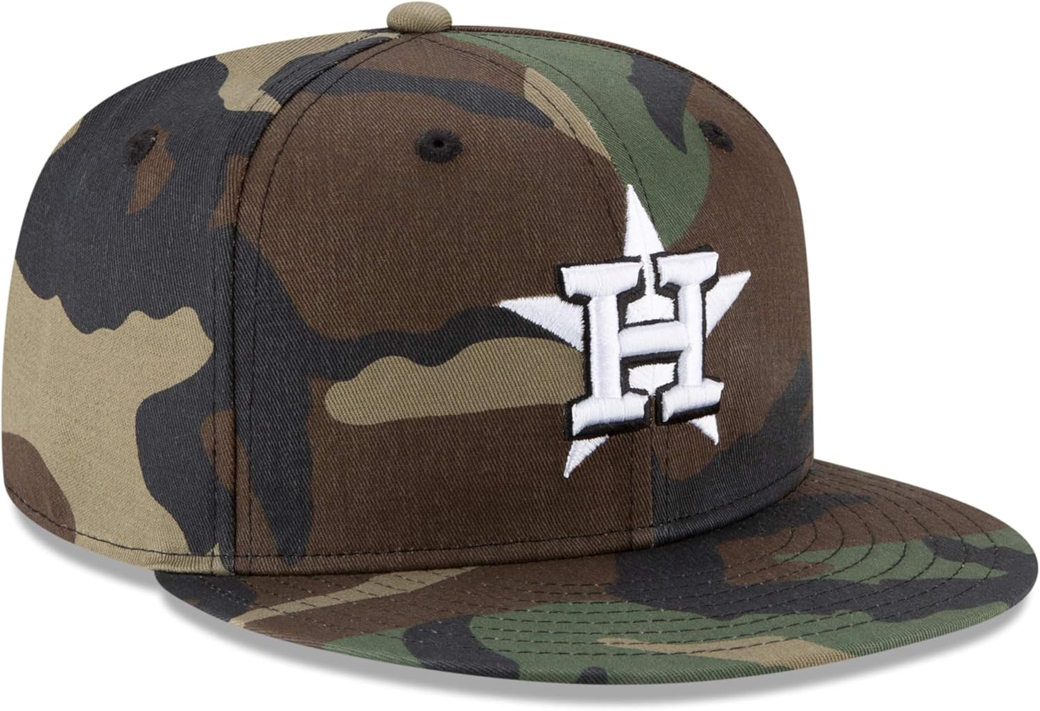 New Era Unisex-Adult MLB 9Fifty Camo Primary Logo Adjustable Snapback Hat Cap One Size Fits All