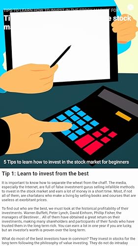 Tips to learn how to invest in the stock market for beginners