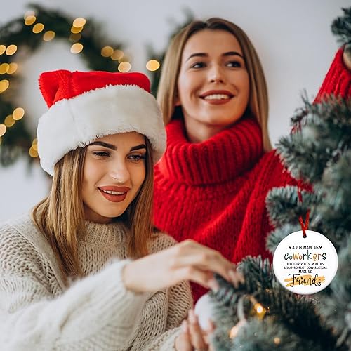 Miniatura 7 de Regalos de compañeros de trabajo para mujeres, hombres, amigos, adornos de Navidad, regalos de cumpleaños para amigos, compañeros de trabajo,