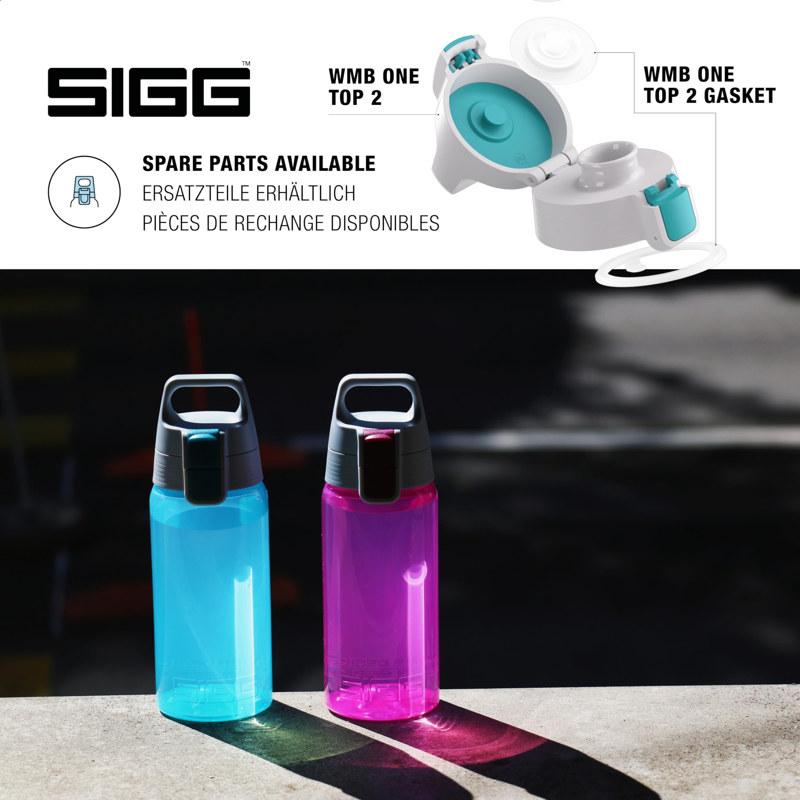 Sigg Gourde Enfant Viva One 0,5L Sans BPA Étanche