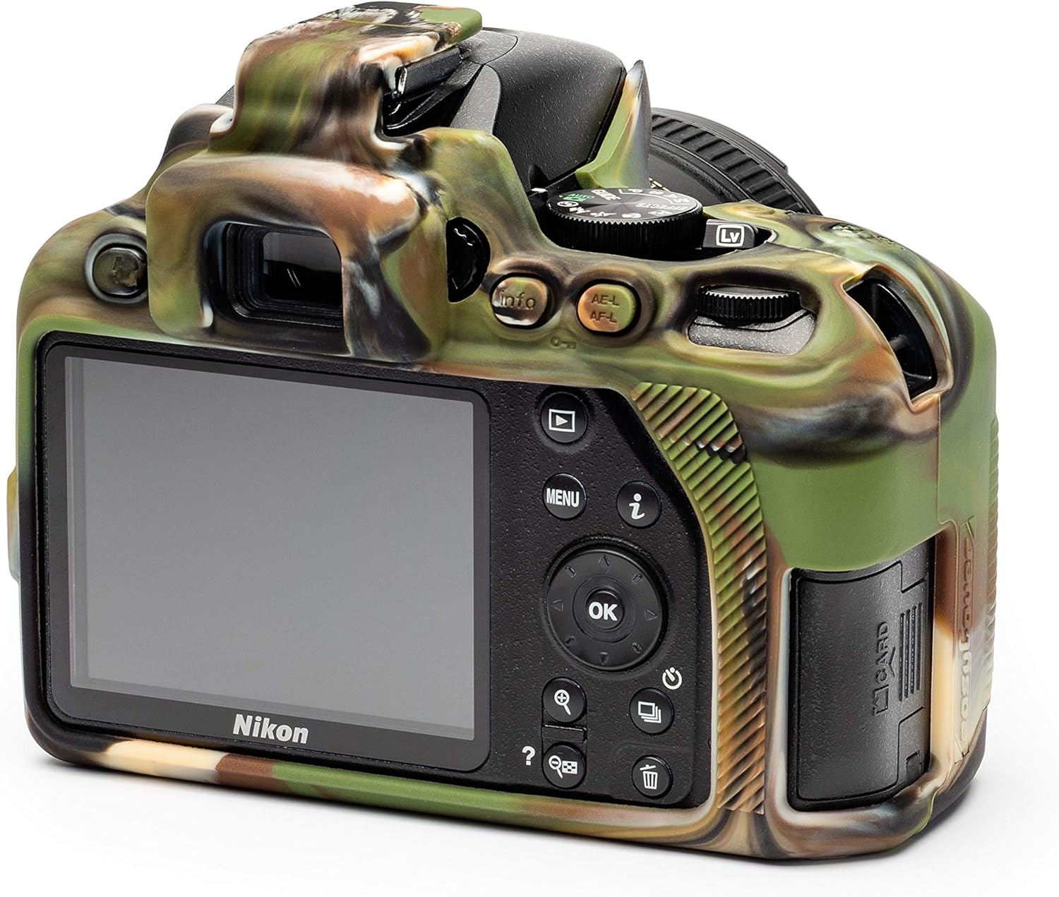 easyCover case for Nikon D3500 Camouflage BigaMart