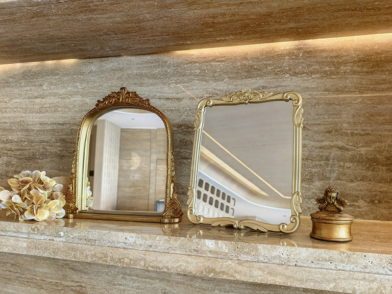 Amazon.com: SIKOO 8x10 Inch Arched Vintage Mirror with Shelf