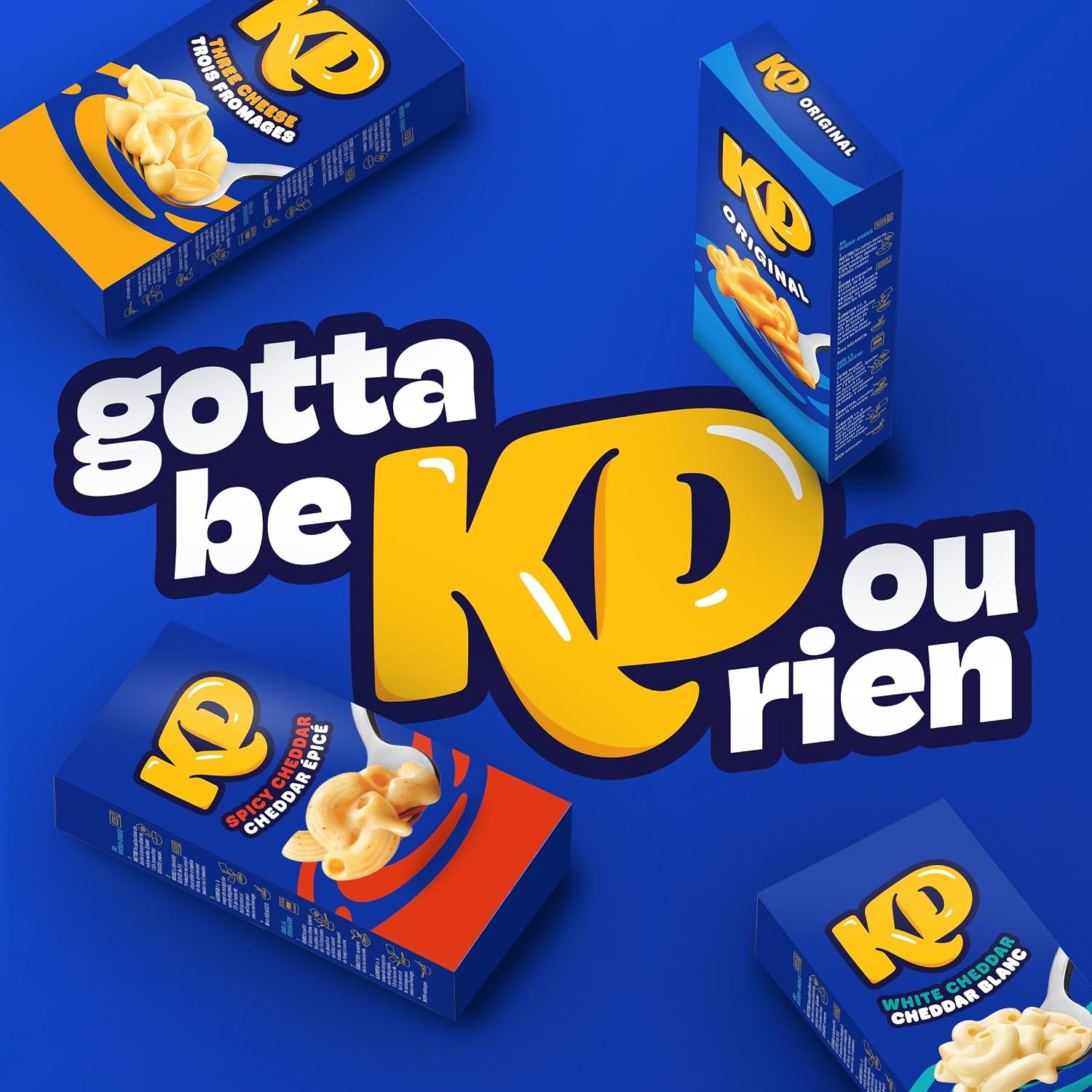 Kraft Dinner Spicy Cheddar Macaroni & Cheese, 156g (Pack of 12), Imported from Canada}