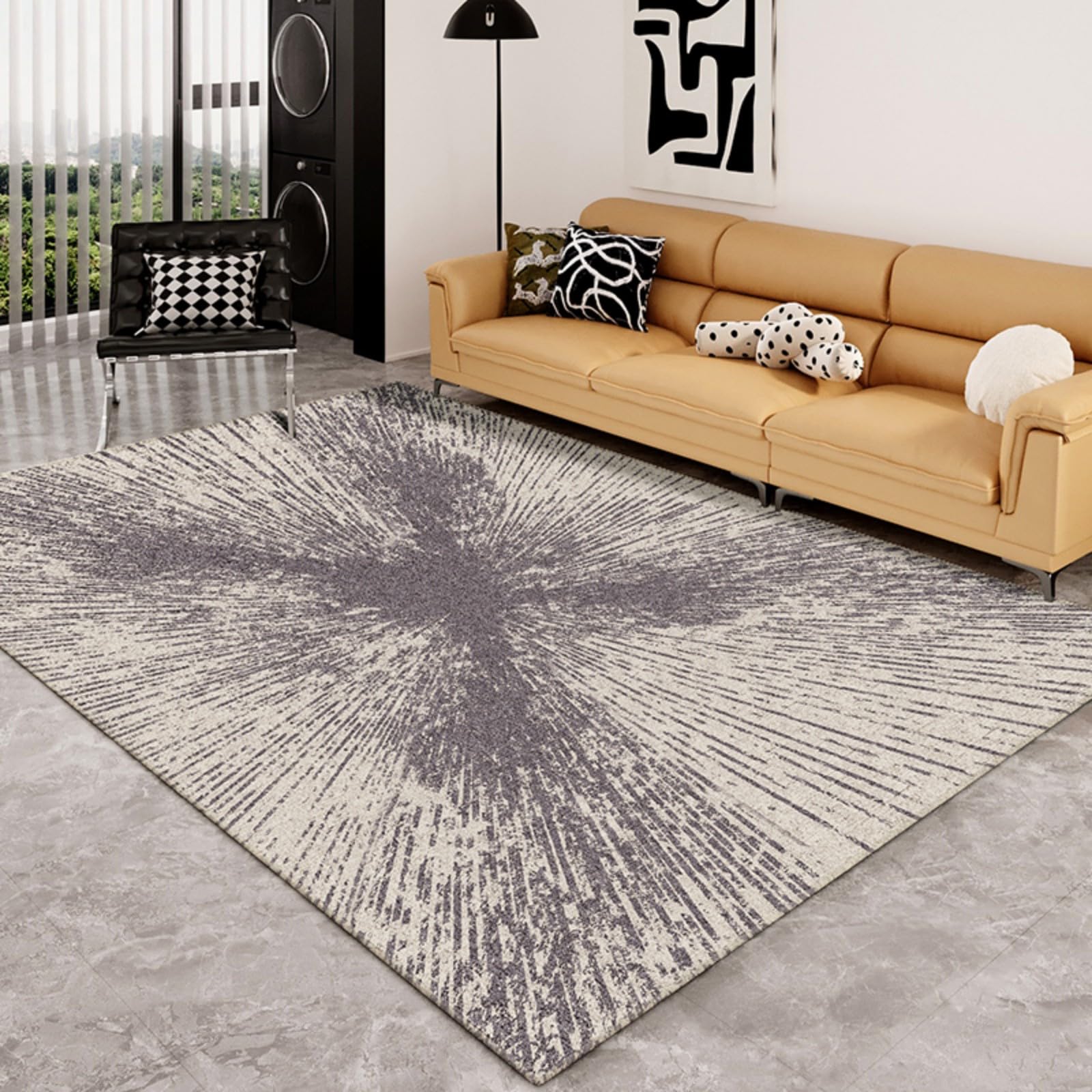 Tapis de sol épais 80x120 cm moelleux pour deco de chambre