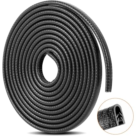 Gummidichtung D-Typ 5m Autotürdichtung 5 M Selbstklebend - D-Typ Gummidichtung Für Schalldämmung EPDM Gummidichtung