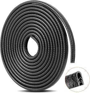 Car Door Edge Guards 16Ft(5M) Automotive Door Entry Guard U Shape