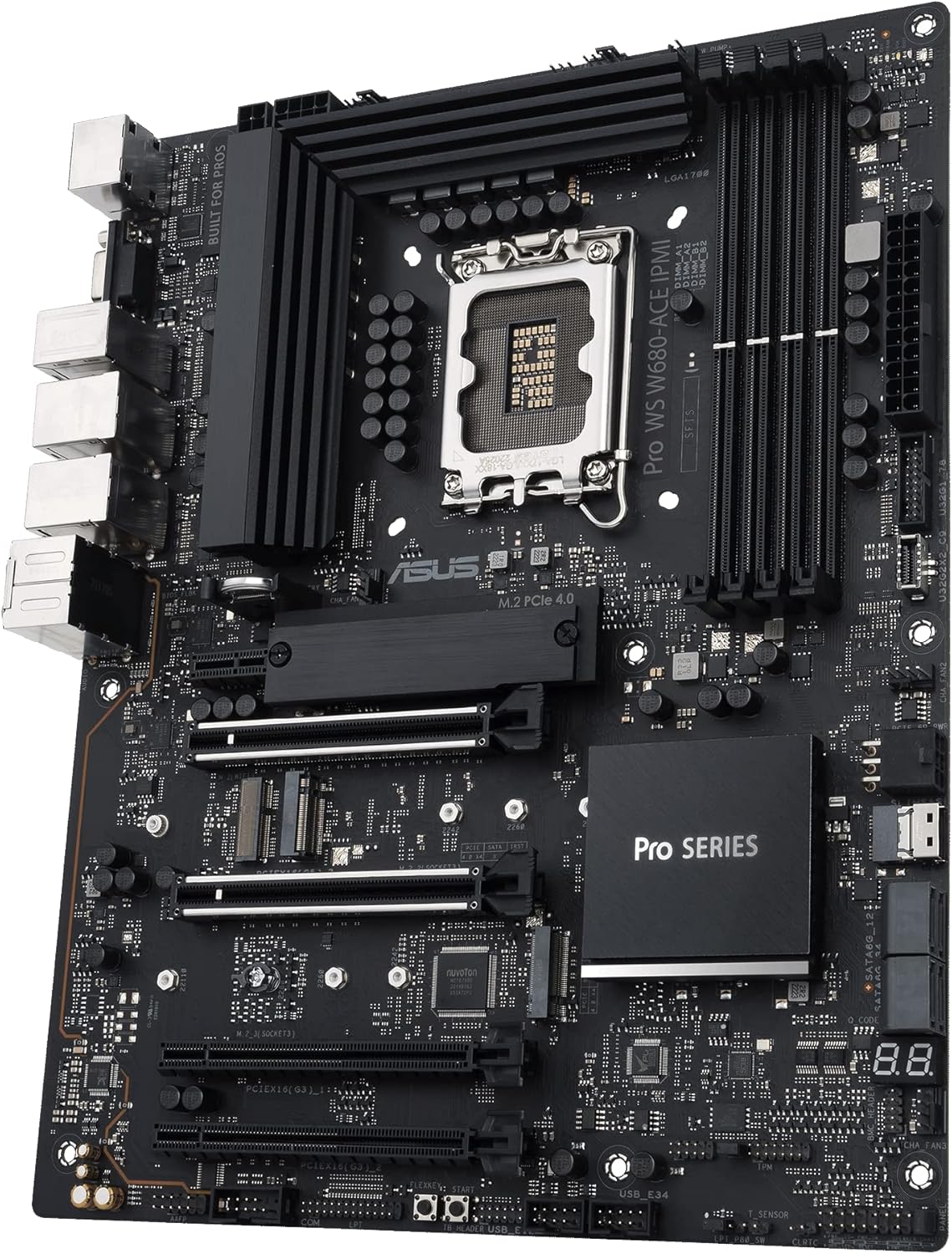 ASUS Placa mãe Pro WS W680-ACE Testado por 7 dias para Workstation