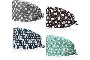 VIAOLI Scrub Caps for Women: Your Stylish and Functional Dental Companion