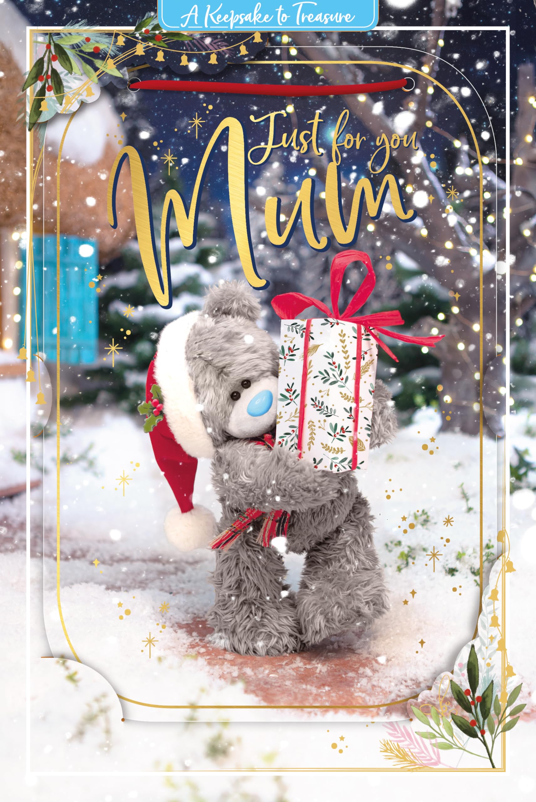 3D Holographic Dad Me To You Bear Christmas Card - Groceries - View #11