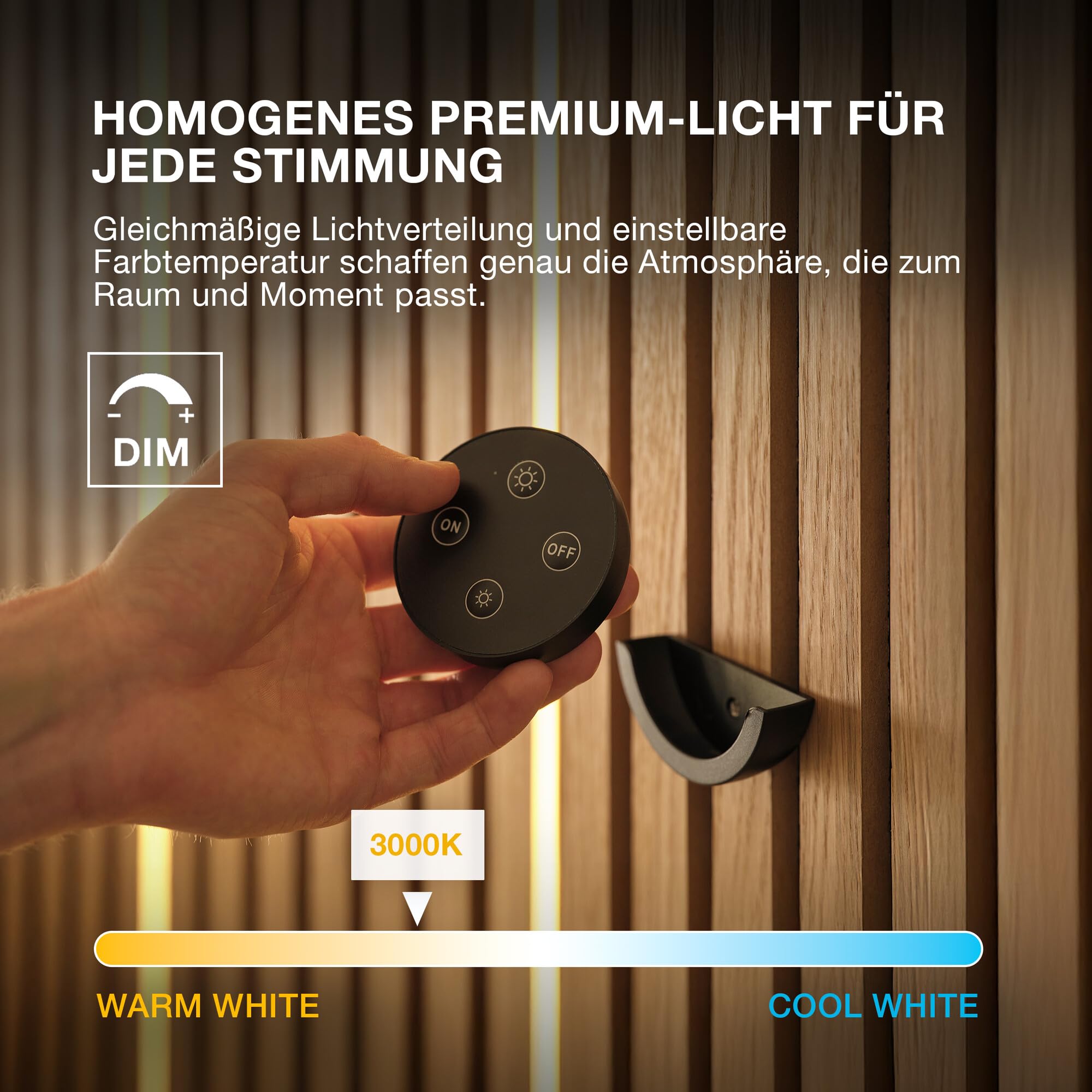 Osram FLEX ACOUSTIC BLACK 2.6M H10MM 830 RC