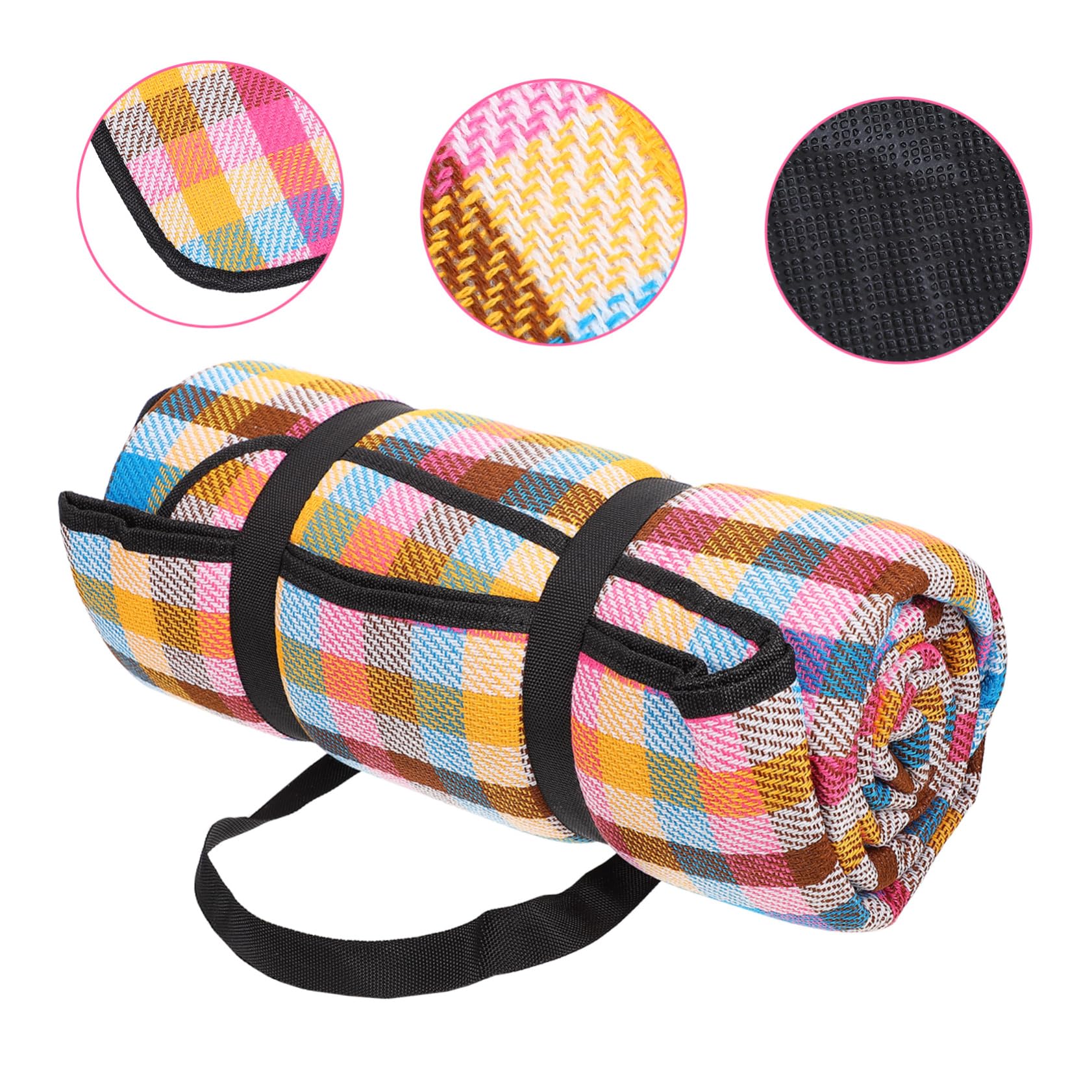 SUPVOX Portable Camping Mat Large Picnic Blanket Thickened Beach Cushion for Outdoor Activities Lightweight Compact Design for Camping Picnics and Beach Use