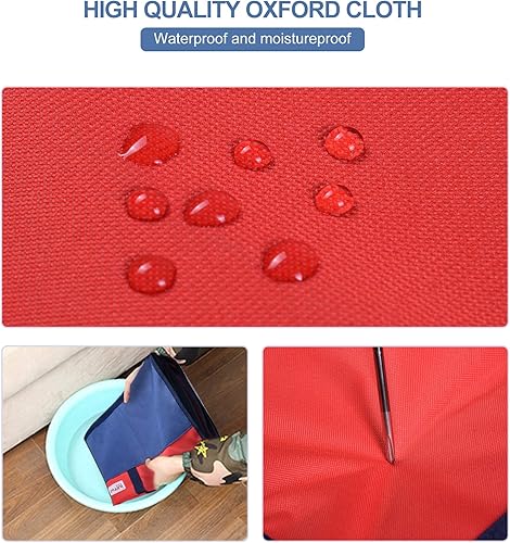 Miniatura 3 de AI-LAFU - 1 bolsa de almacenamiento para ropa, bolsa de almacenamiento fuerte para cena de gran capacidad, bolsas organizadoras de tela Oxford