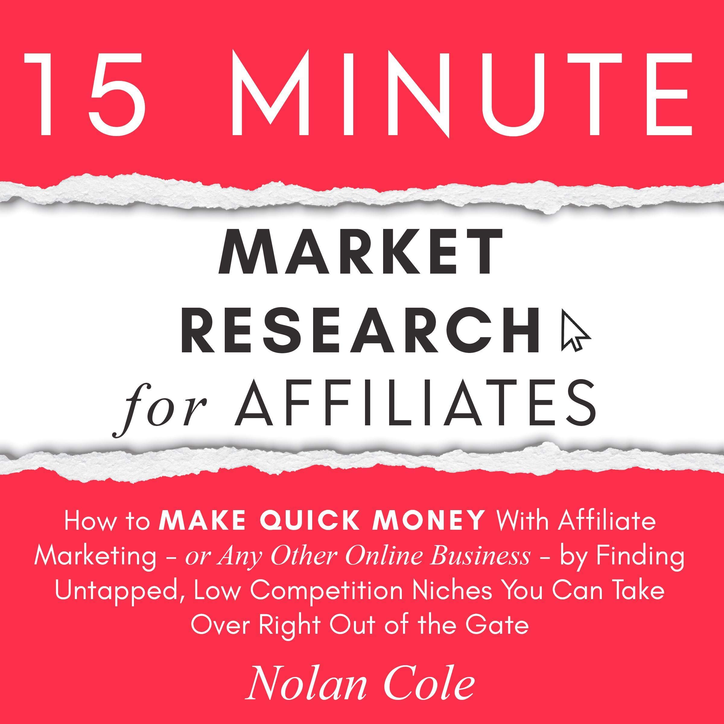 Cover art for 15-Minute Market Research for Affiliates