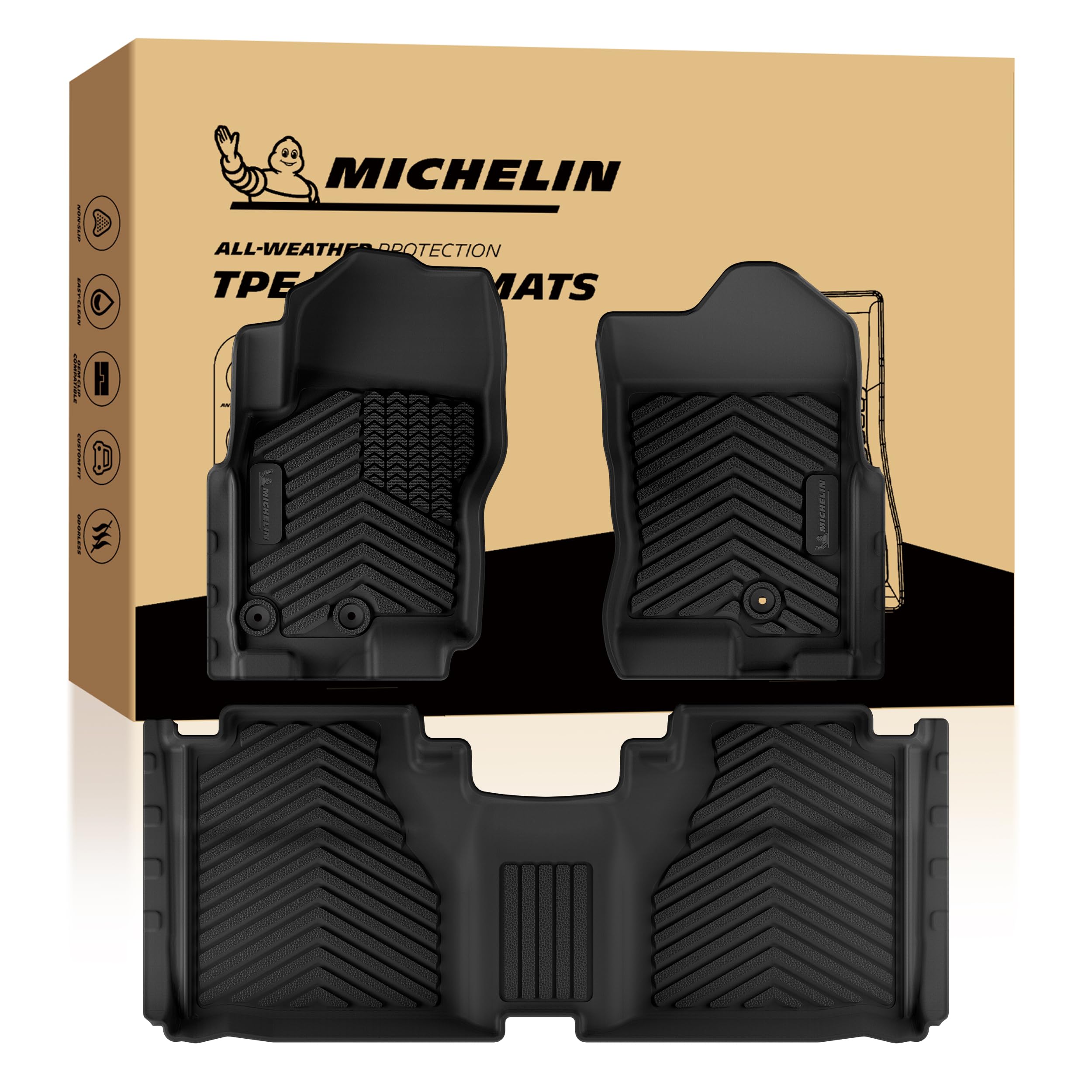 Michelin Vehicle Mats for 2009-2021 Nissan Frontier King Cab