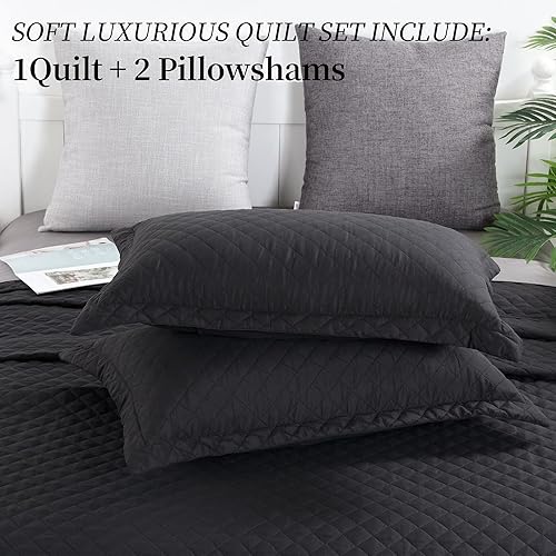 Miniatura 3 de HOMBYS Juego de edredón extragrande de 3 piezas de 120 x 120 pulgadas, reversible, ligero, juego de edredón de verano (Super King Plus (120 x 120),