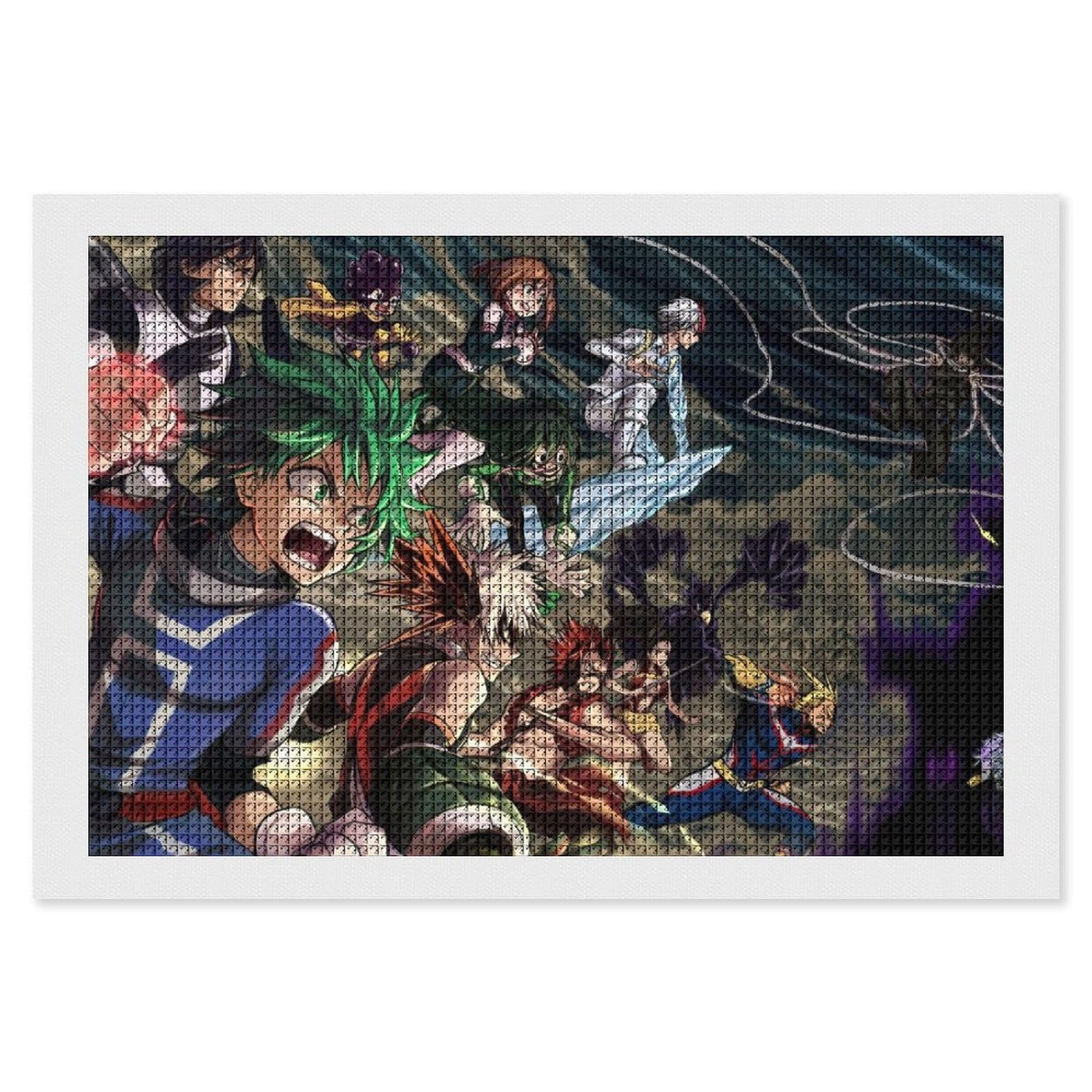 Amazon | 僕のヒーローアカデミアダイヤモンドアート ダイヤモンド