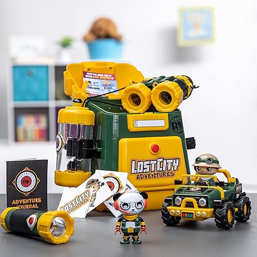 Miniatura 6 de RYAN'S WORLD 919640.002 Mochila Aventura Ciudad Perdida, Multi, 8.0 x 12.0 x 11.0 in