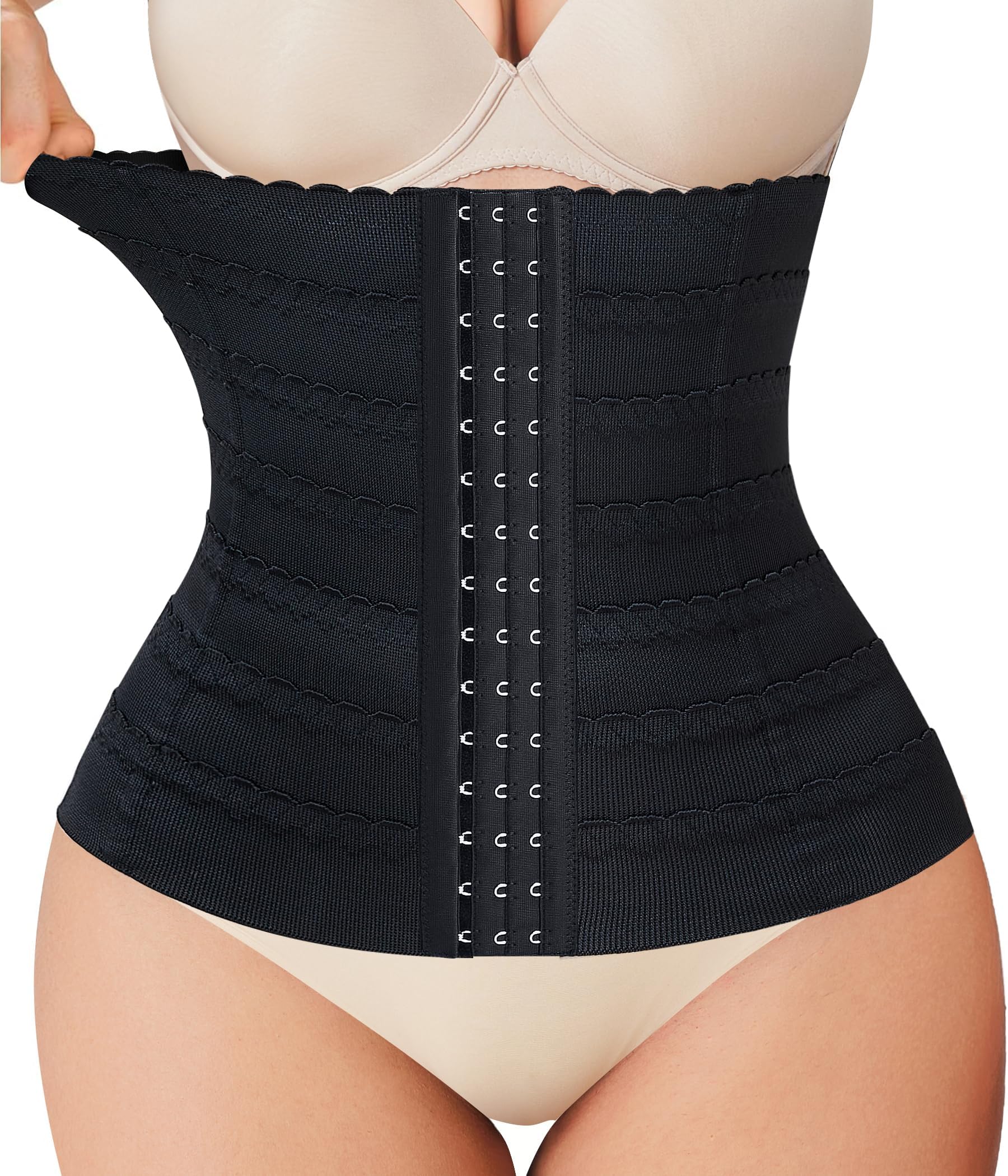 NebilityWomens' Waist Trainer Tummy Control Waist Cincher Slim Body Shaper
