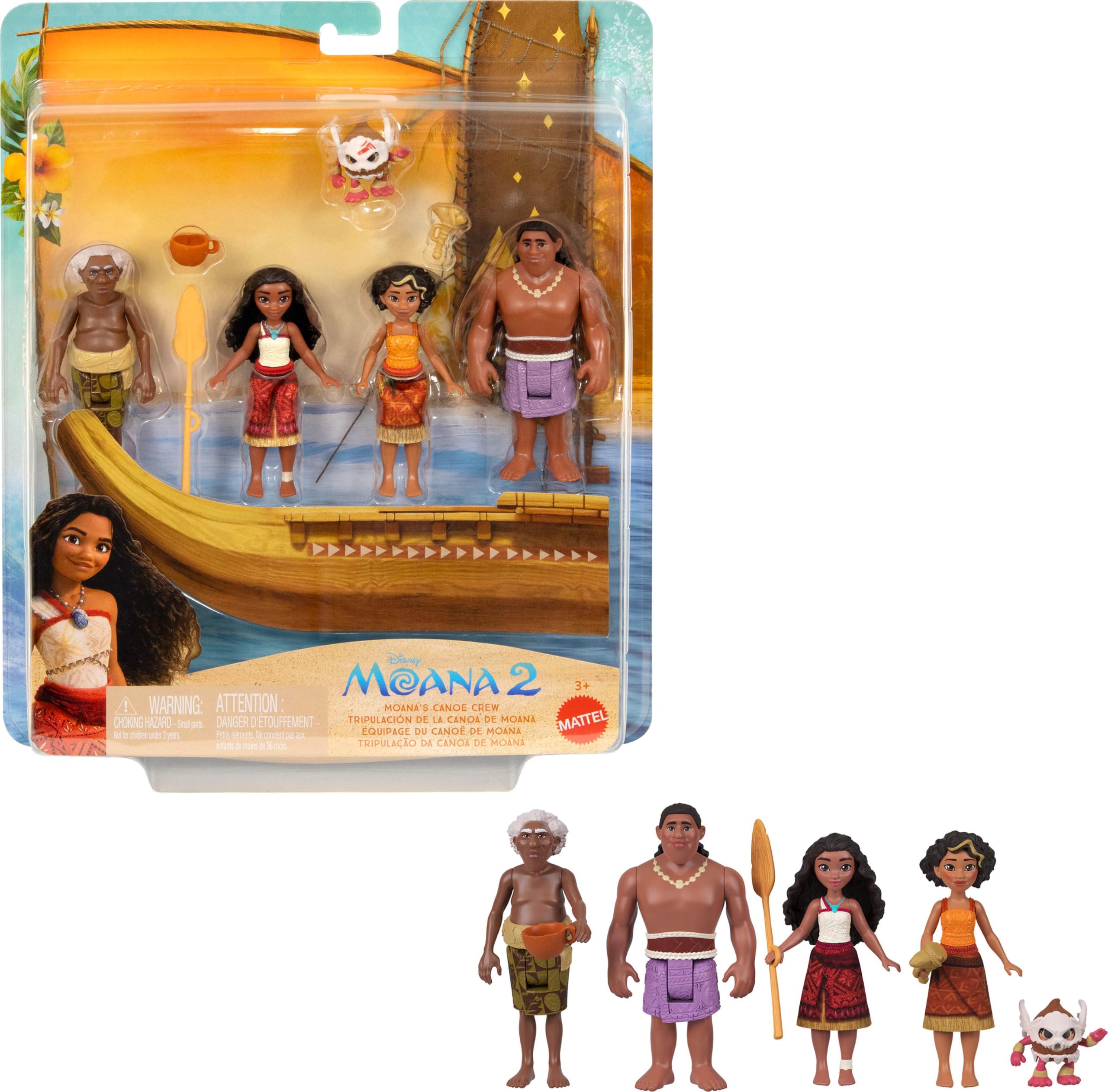 Amazon | Mattel (マテル) ディズニー モアナ モアナ 2 おもちゃ