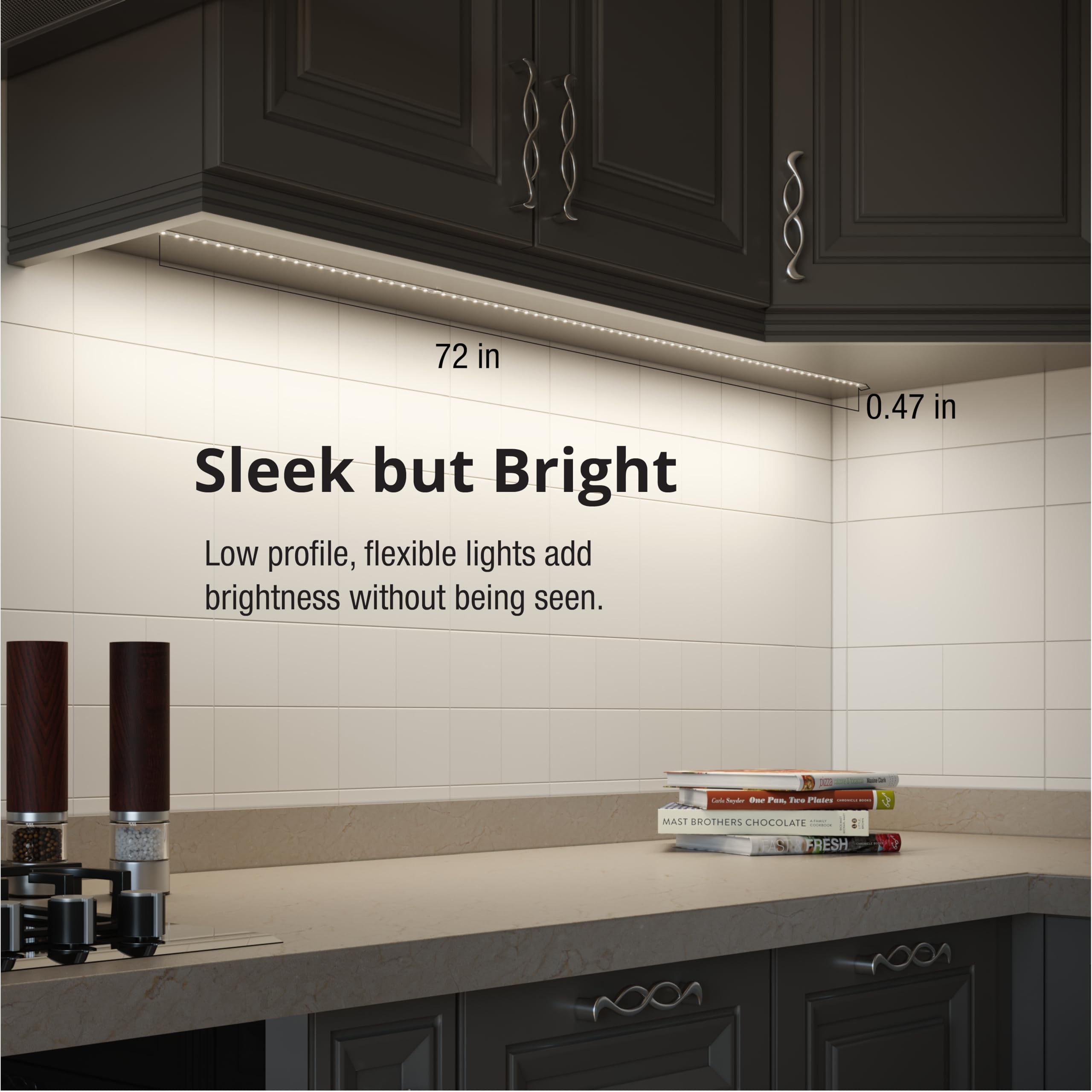 Ecolight Ecolight Led Under Cabinet Ecolight LED Tap Light 3 Pack Puck Lights,