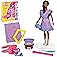 Play-Doh Barbie Fashionista Ruffles Set, Make Doll Clothes with Modeling Compound & 10 Fashion Accessories, Arts & Crafts for