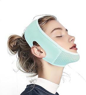 Correa de barbilla para dormir, máscara de el...
