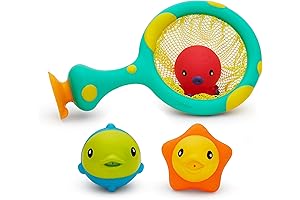 Munchkin Catch & Score Hoop™ Basketball Scoop and Toss Baby and Toddler Bath Toy