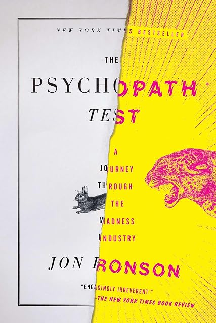 Portada de The Psychopath Test: A Journey Through the Madness Industry