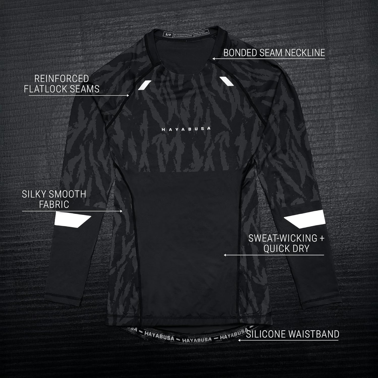 Hayabusa Apex Rash Guard for Women Long Sleeve - Image 7