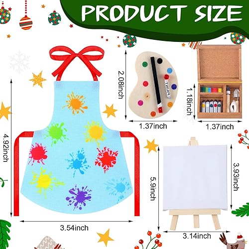 Miniatura 27 de Meooeck Juego de 6 accesorios de Navidad que incluye 2 ropa de vacaciones y 4 accesorios de juguete novedosos para niños (pesca)