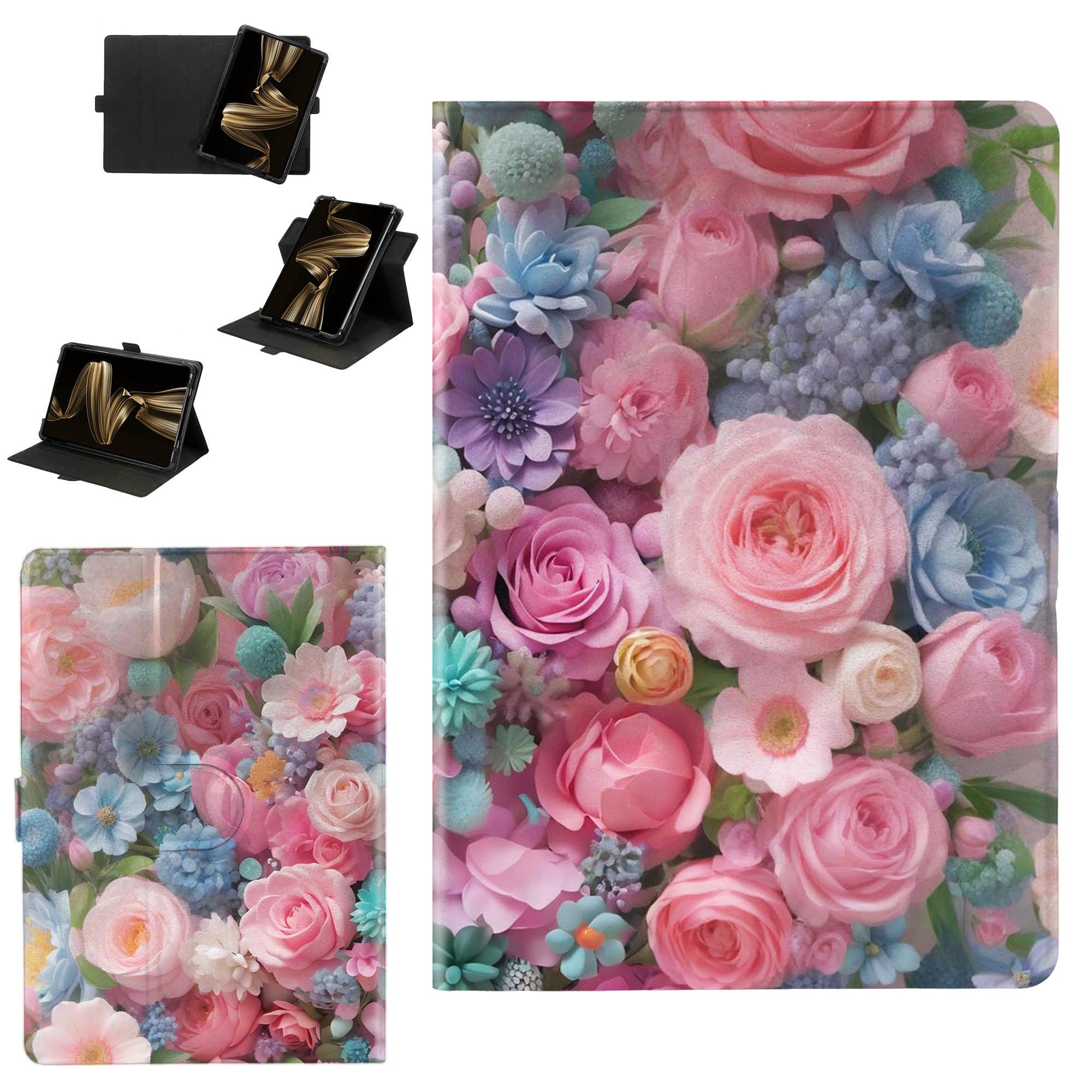 Case Compatible for Wacom MovinkPad Pro 14 inch Tablet Case Cover [360-Degree Rotating Support][Hardened Edge Protection Against Drops] QHDY