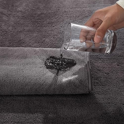 Vista 182 de Juego de toallas de microfibra de 8 piezas, 2 toallas de baño, 2 toallas de mano, 4 toallas pequeñas, toalla de baño extra grande para baño, hotel