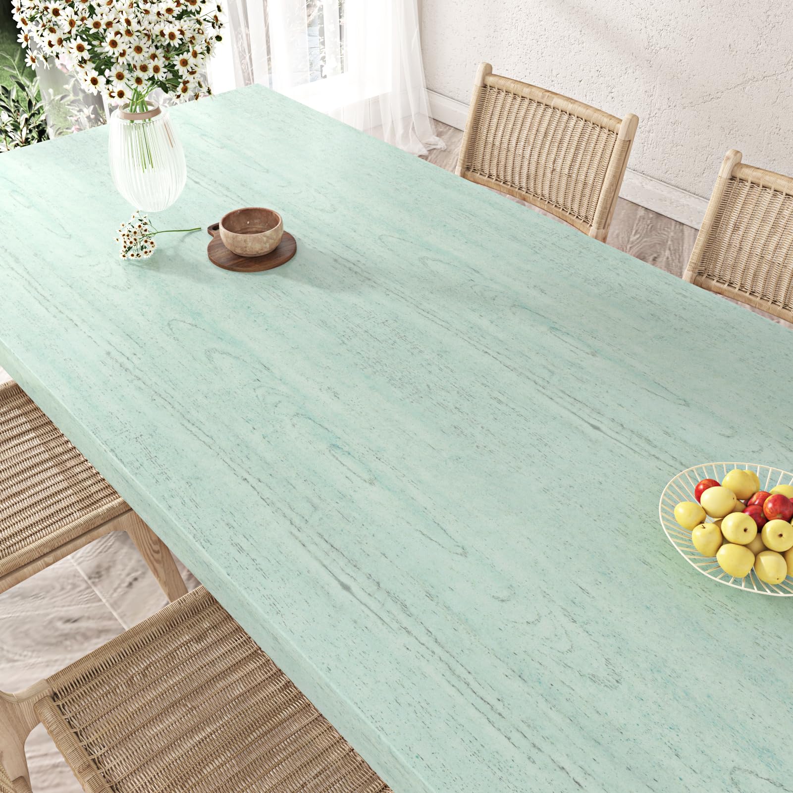 Pellicola Adesiva Legno Verde Per Mobili Carta Da Parati Adesiva Muro Moderna Carta Adesiva Effetto Legno Verde Per Armadio Piano Di Lavoro Rivestimento Adesivo Per Mobili 40cm x 800cm