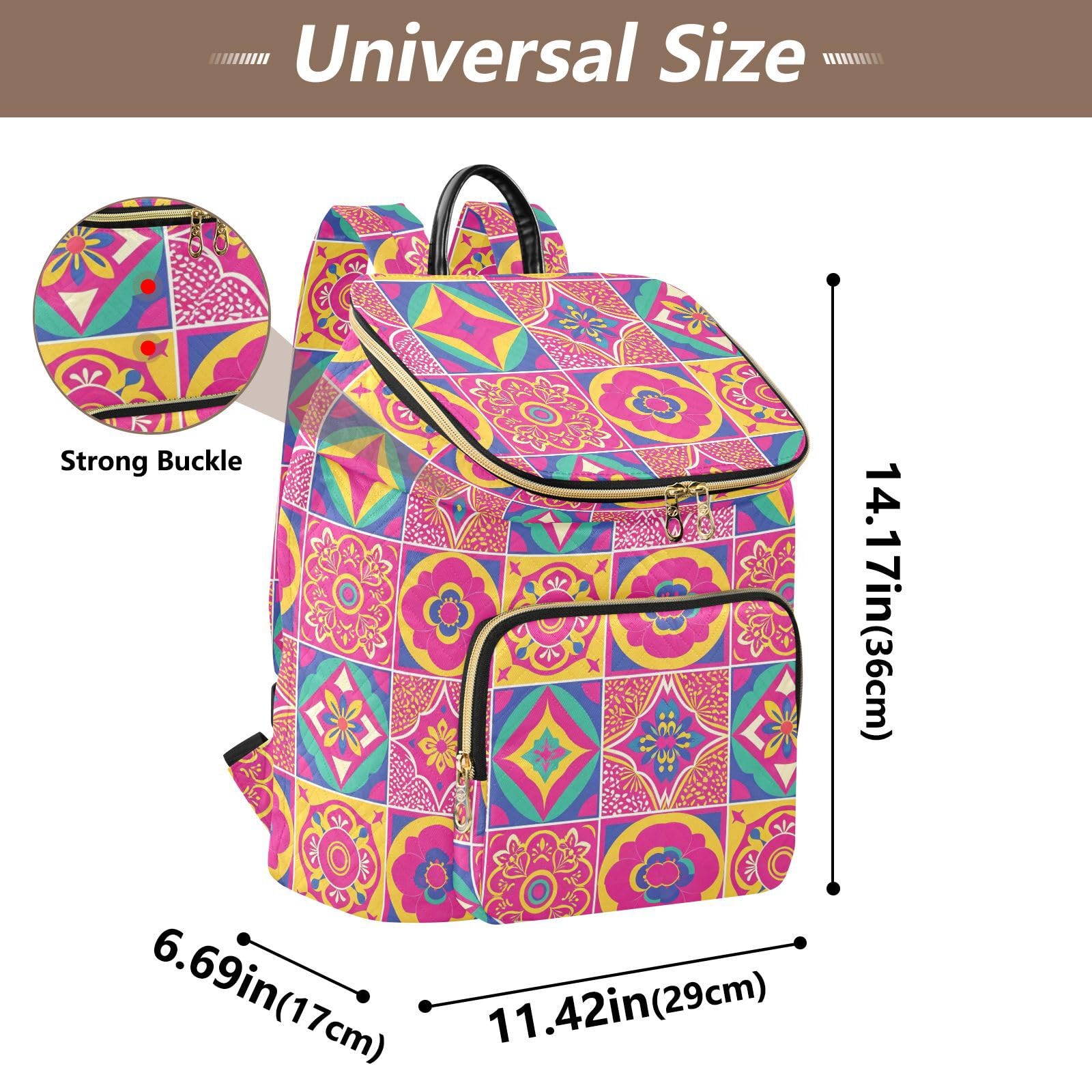 Zaino alla moda da 15 litri da donna, alla moda, robusto, leggero