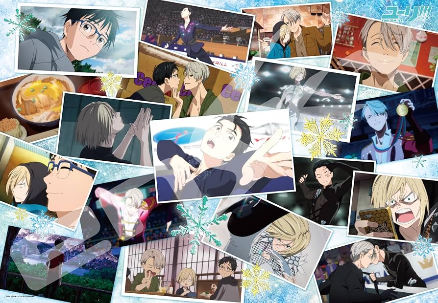 希少　ユーリ!!! yuri on ice 銀盤のHistory 1000ピース Amazon.co.jp: エンスカイ 1000ピース ジグソーパズル ユーリ
